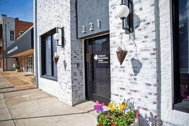 PHOTO: A Children's Bereavement Center of South Texas office is located in downtown Uvalde, Texas. (Kat Caulderwood/ABC News)