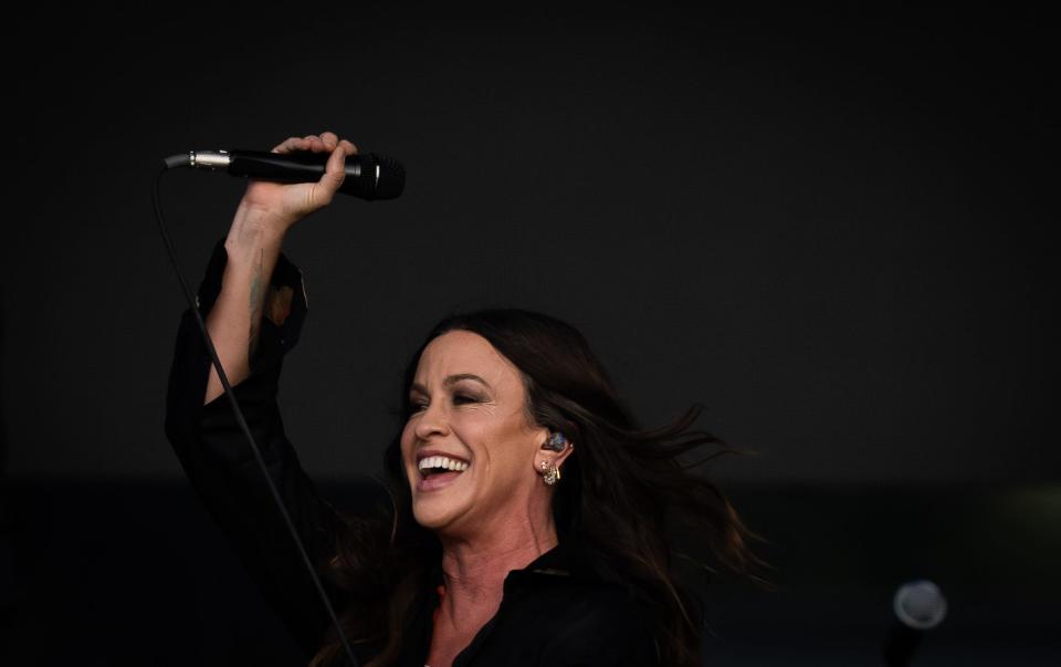 Alanis Morissette performs Oct. 7 at ACL Fest.