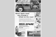 <p>There really is nothing new under the sun. Now fitted as standard to most new cars, the idea of a puncture repair kit and a canister of gas goes right the way back to the early 1960s. Of course this BMC Farina would have had a spare wheel anyway, we hope.</p>