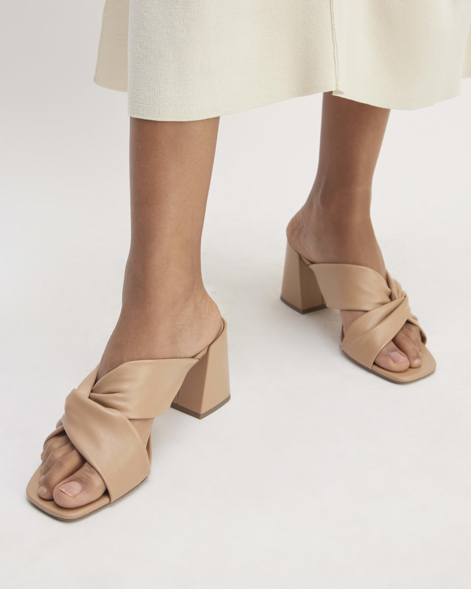 <p><a href="https://go.redirectingat.com?id=74968X1596630&url=https%3A%2F%2Fwww.everlane.com%2Fproducts%2Fwomens-leather-day-twist-heel-blush-tan&sref=https%3A%2F%2Fwww.cosmopolitan.com%2Fstyle-beauty%2Ffashion%2Fg60471677%2Fmost-comfortable-dress-shoes-for-women%2F" rel="nofollow noopener" target="_blank" data-ylk="slk:Shop Now;elm:context_link;itc:0;sec:content-canvas" class="link ">Shop Now</a></p><p>The Day Twist Heel</p><p>everlane.com</p><p>$168.00</p>