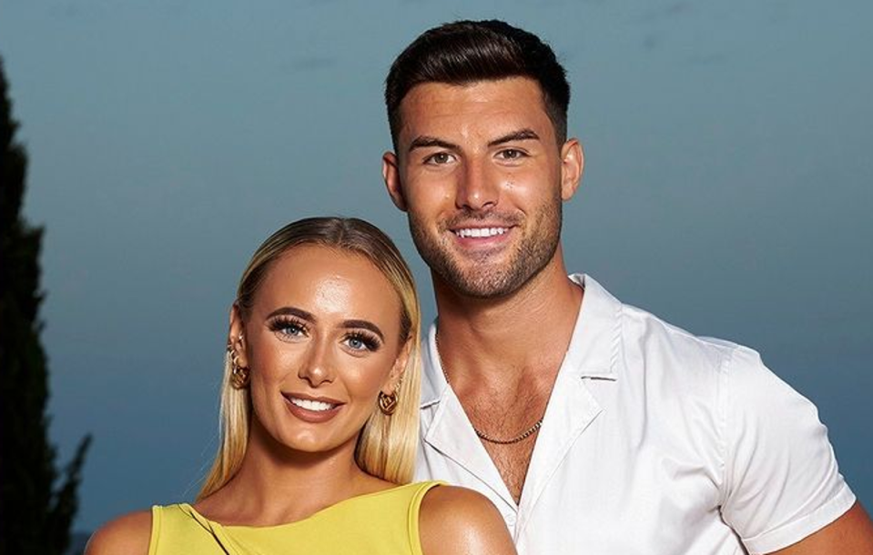 Reardon won 2021’s Love Island with on/off girlfriend Millie Court (Love Island/Instagram)