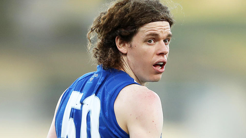 North Melbourne forward Ben Brown is pictured.