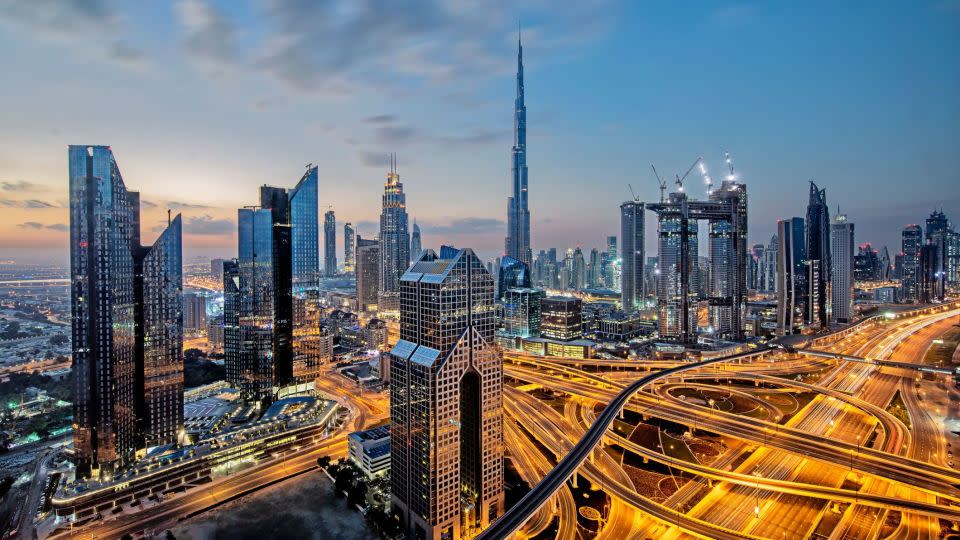 The Dubai skyline - DieterMeyrl/iStockphoto