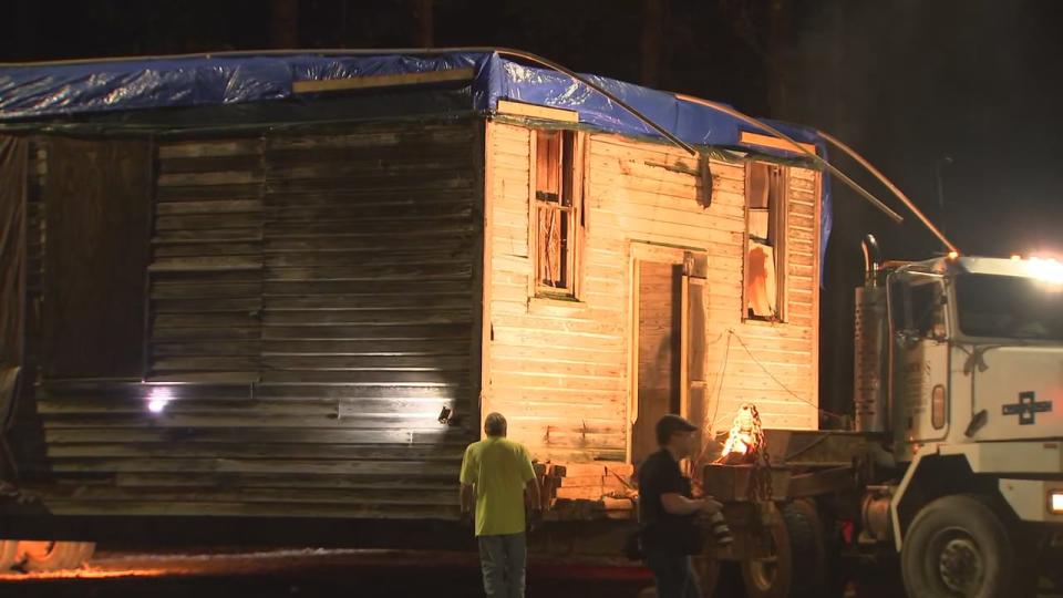 A historic school in Charlotte’s Black community was moved early Friday morning as part of a project to preserve its history. The historic Siloam School is now sitting in the parking lot of the Charlotte Museum of History in east Charlotte.