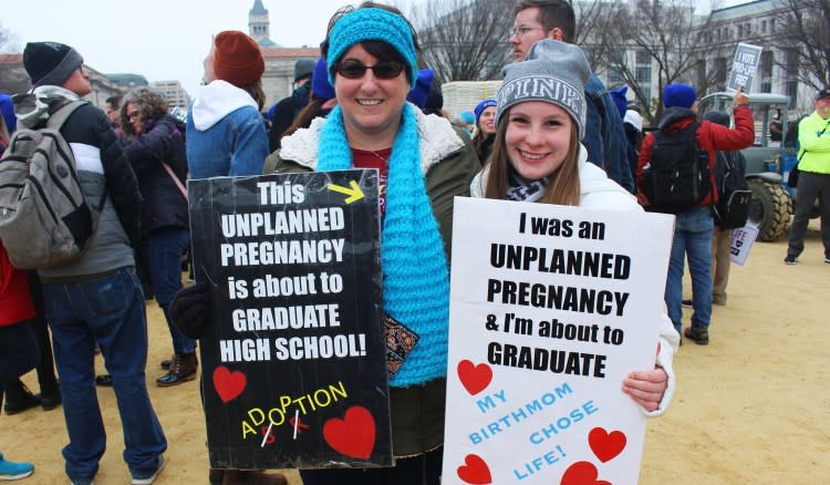 Scenes from the 47th annual March for Life in Washington, D.C, January 24, 2020