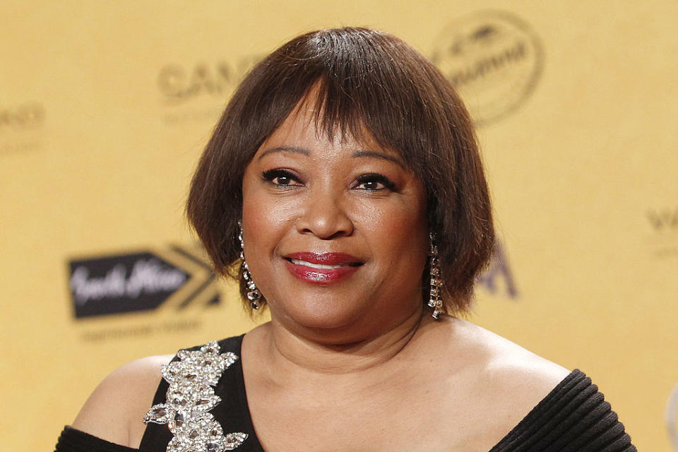 Zindzi Mandela attends the premiere of the film 'Mandela: Long Walk to Freedom' on January 28, 2014 in Berlin, Germany.