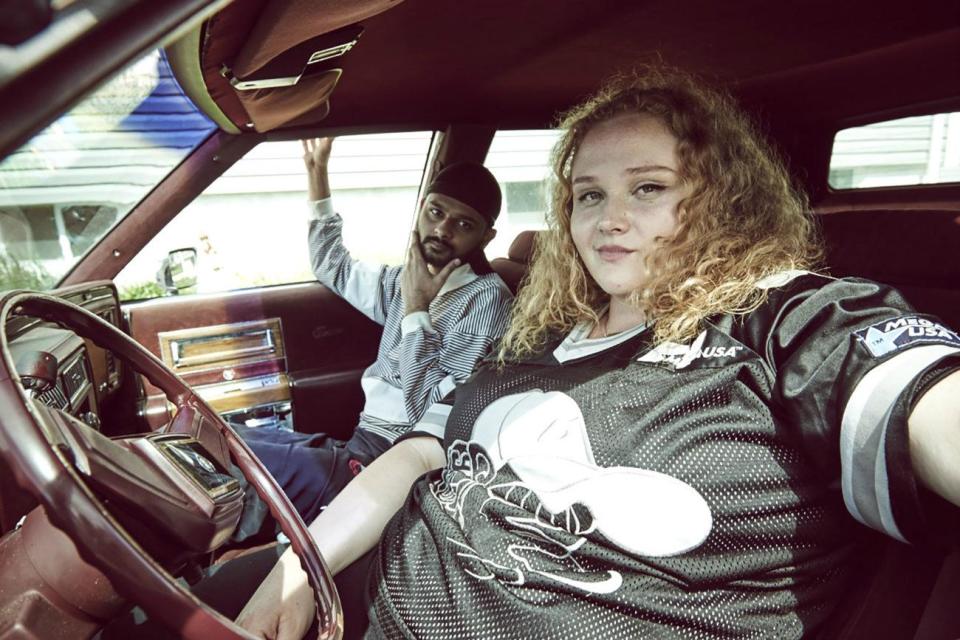 Macdonald goes by Killa P as the unlikely rapper in Geremy Jasper&#x002019;s debut feature &#x002018;Patti Cake$&#x002019;