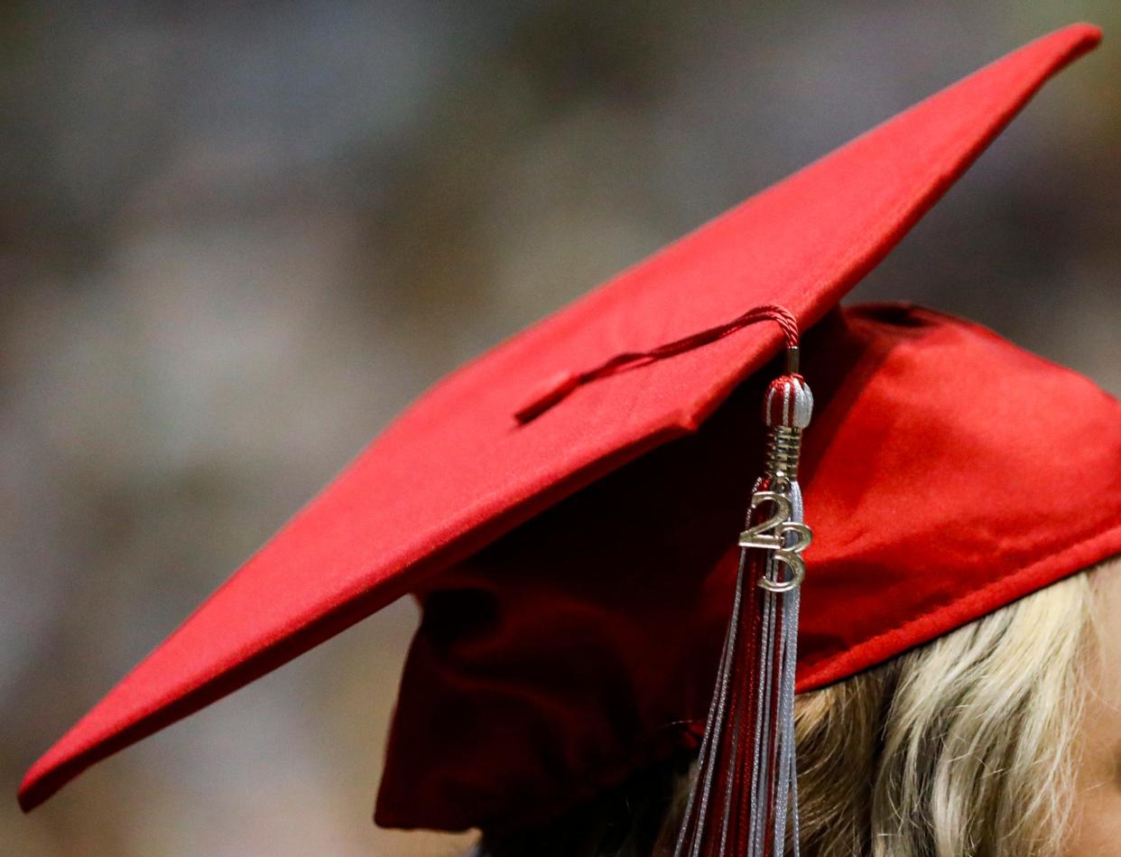 Scenes from the Glendale High School graduation ceremony at Great Southern Bank Arena on Saturday, May 20, 2023. 