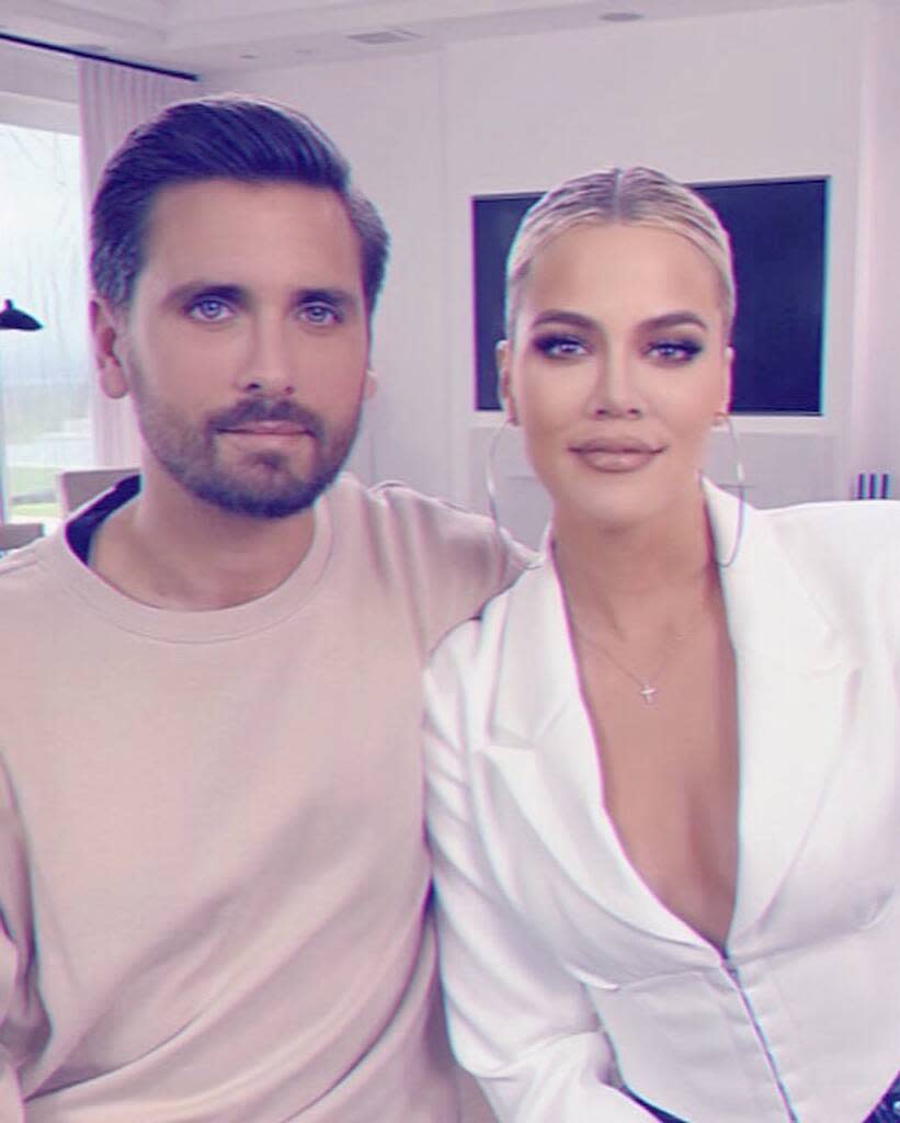 Scott Disick, Khloe Kardashian, Instagram