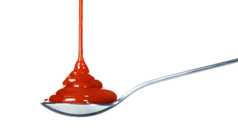 Spoonful of ketchup