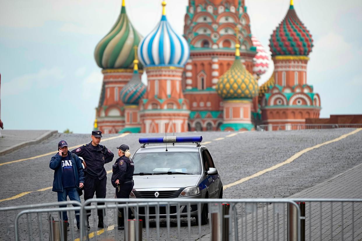 The gunman was killed in the suburbs of the Russian capital, Moscow (Copyright 2023 The Associated Press. All rights reserved.)