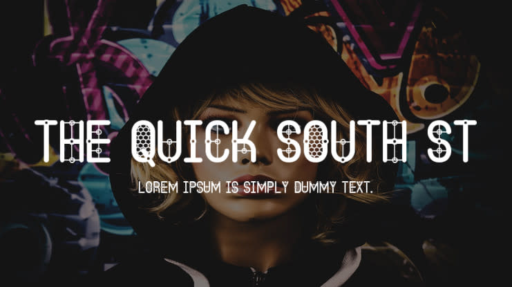 Best free fonts: The Quick South St Font