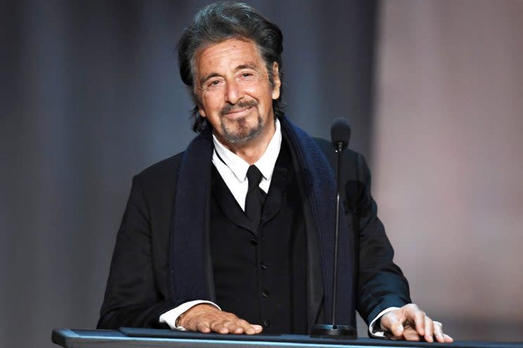 Al Pacino feted Diane Keaton at the American Film Institute's 45th Life Achievement Award.