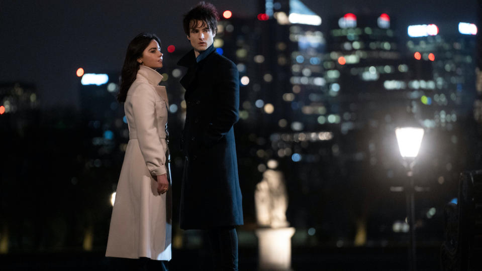 Jenna Coleman as Johanna Constantine and Tom Sturridge as Dream in “The Sandman” - Credit: LIAM DANIEL/NETFLIX