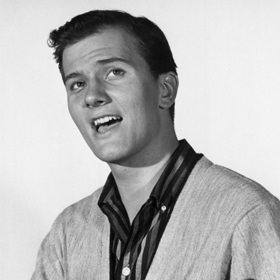 The clean-cut rock-and-roller, Pat Boone.