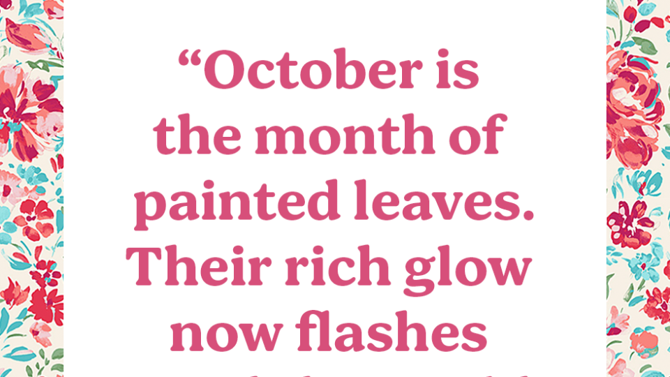 best october quotes