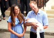 <p>Technically, being royal is a "job", which means members of the family get time off after they have kids. Kate is currently on maternity leave having recently give birth to Prince Louis, which <a rel="nofollow noopener" href="http://abcnews.go.com/GMA/Culture/princess-kate-attends-official-engagement-maternity-leave/story?id=53928919" target="_blank" data-ylk="slk:ABC News;elm:context_link;itc:0;sec:content-canvas" class="link ">ABC News</a> reports will last about six months - a fairly <a rel="nofollow noopener" href="https://www.bbc.com/news/business-32130481" target="_blank" data-ylk="slk:standard;elm:context_link;itc:0;sec:content-canvas" class="link ">standard</a> length for moms in the UK. </p><p>Meanwhile, Prince William took two weeks off after the birth of Prince George and Princess Charlotte, but <a rel="nofollow noopener" href="https://us.hellomagazine.com/royalty/2018050948450/prince-william-didnt-take-paternity-leave/" target="_blank" data-ylk="slk:opted out of leave;elm:context_link;itc:0;sec:content-canvas" class="link ">opted out of leave</a> after Prince Louis' birth because so many other members of the royal family were also out of commission for various reasons, and frankly <em>SOMEONE</em> had to step up. </p>