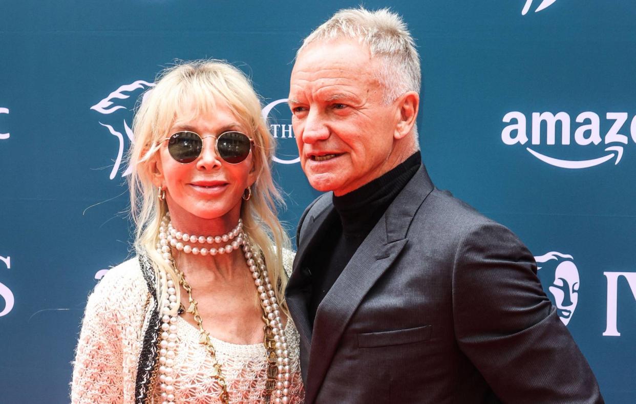 Sting and Trudy Styler (Picture: Alamy)