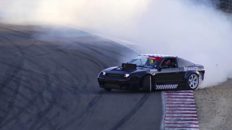 Watch a Nissan S13 Nail a 138-MPH Drift Entry Into Laguna Seca's Hairpin photo