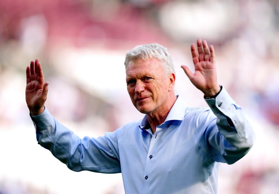 Moyes won West Ham their first major trophy since 1980 (Victoria Jones/PA Wire)