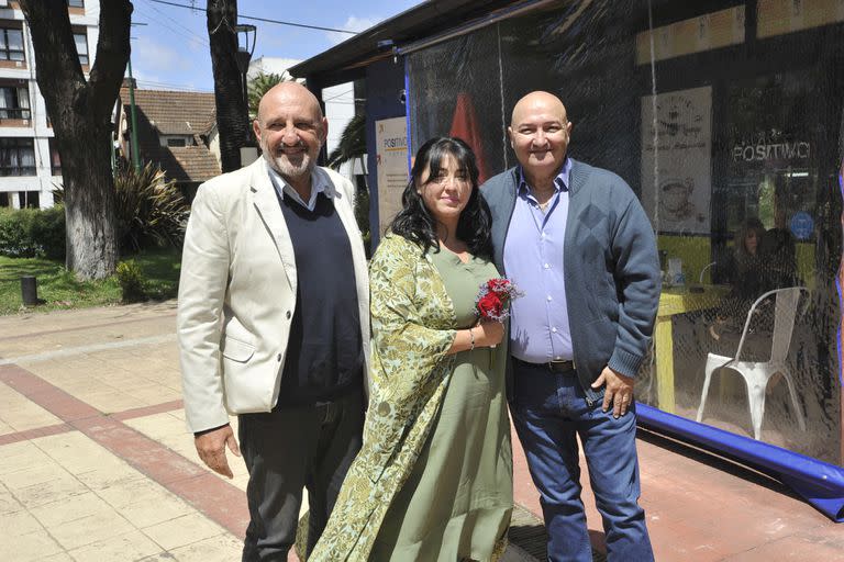 El Puma Goity compartió el feliz momento con los novios