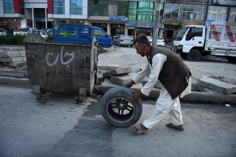 Some Kabul residents are angry at the inconvenience and financial burden of repeated repairs after police have deflated the tyres to prevent theft