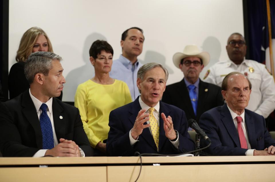 Greg Abbott, Ron Nirenberg