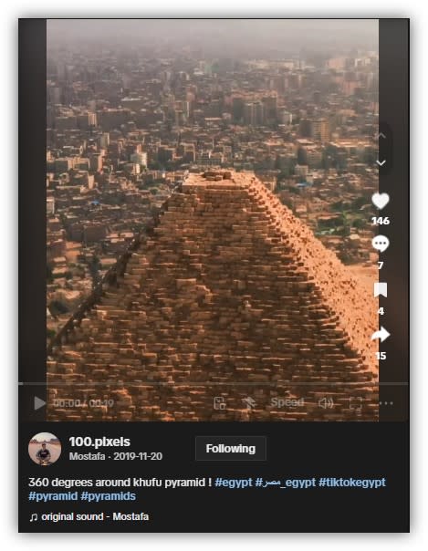 <span>Screenshot from TikTok taken April 23, 2024</span>