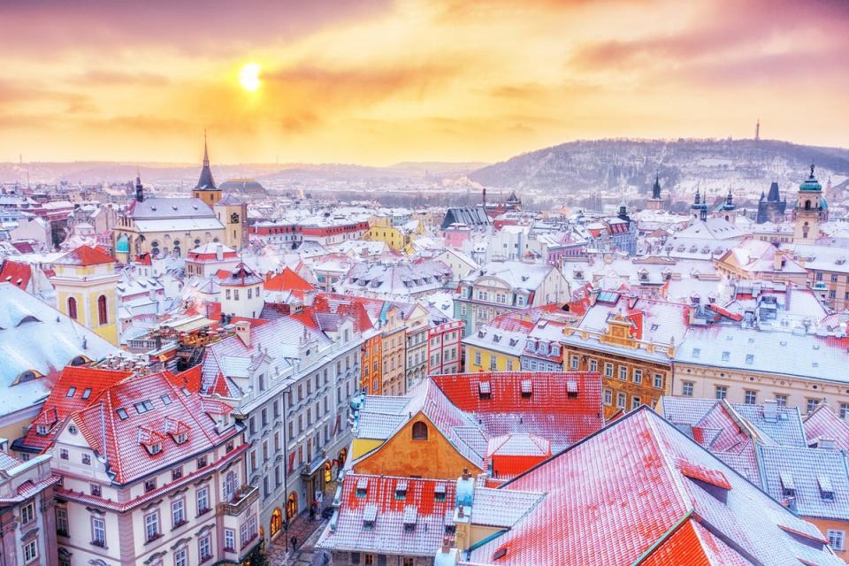 Prague fully embraces the festive period (Getty Images/iStockphoto)