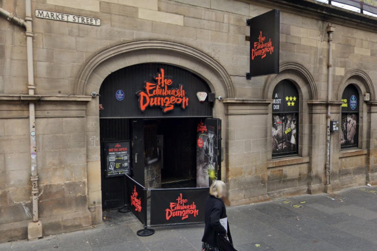 The Edinburgh Dungeon is marking the 750th birthday of King Robert the Bruce <i>(Image: Google Maps)</i>