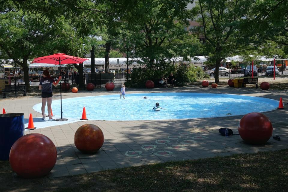 The Parkdale wading pool was open for its final day on Aug.24