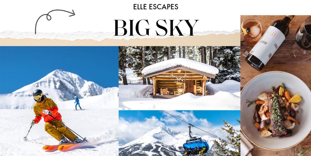 elle escapes big sky