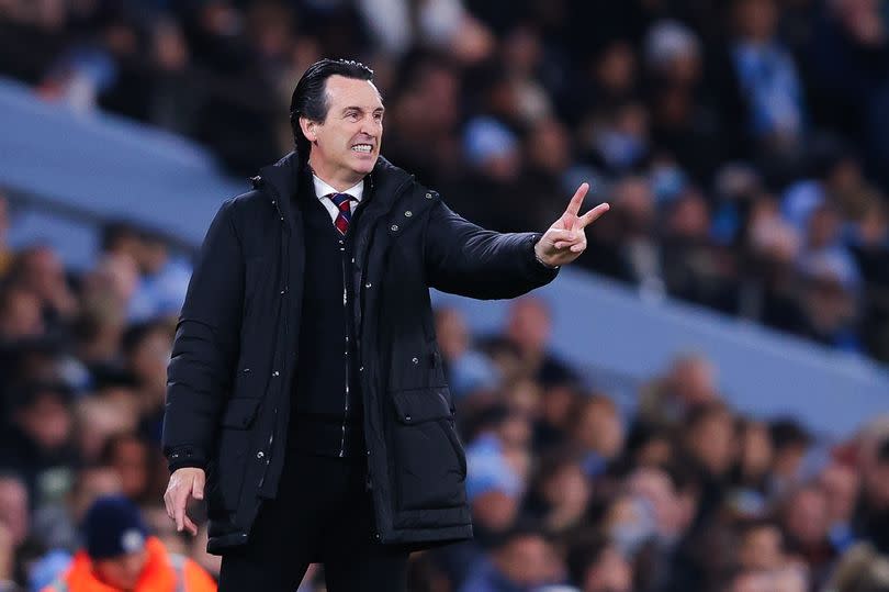 Unai Emery has named his starting XI to take on Lille