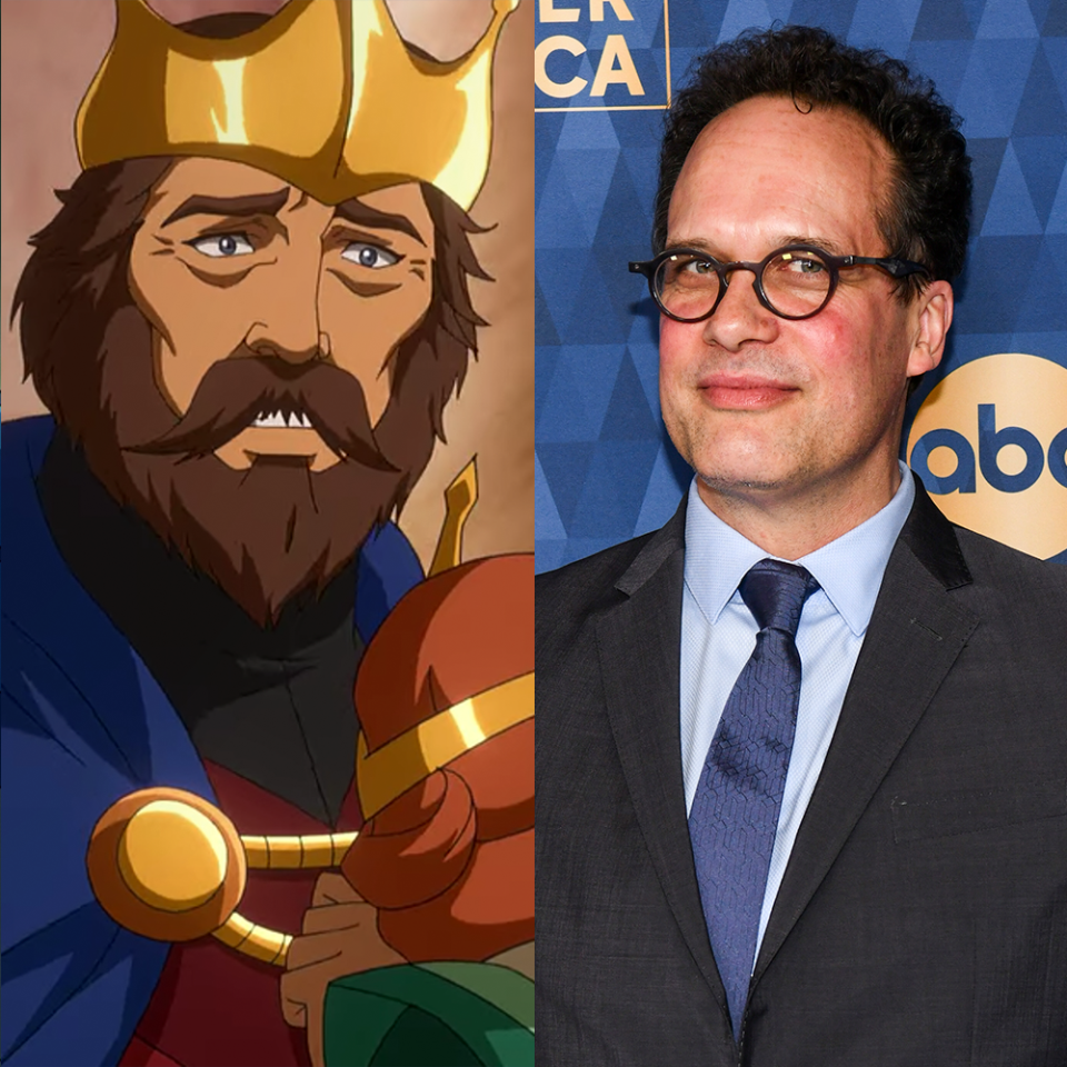 8) Diedrich Bader as King Randor and Trap Jaw