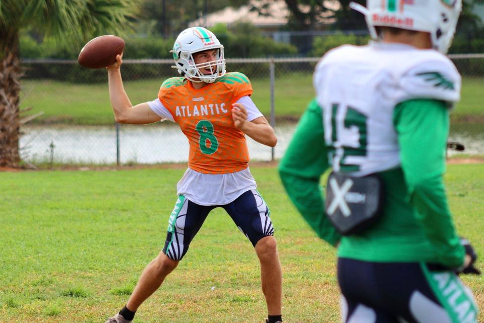 Class of 2025 QB recruit Lincoln Graf is returning for his third season as a starter for the Atlantic Eagles.