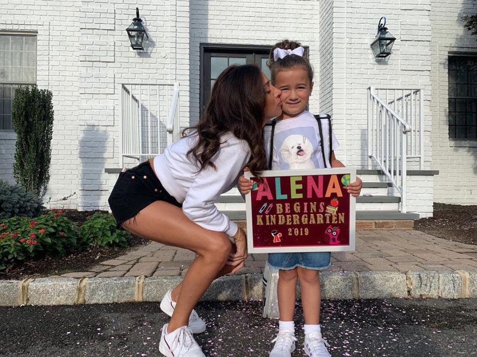 Thanks to the love and support of her aunts and uncles, Alena was all smiles on her first day of kindergarten. Mom Danielle said uncles Nick and Joe and aunts Sophie and Priyanka were a little nervous for their niece's first day, but they "knew she would be fine" because she inherited dad Kevin's outgoing personality. “They were so pumped, and I was sending pictures of her all day,” Danielle told <a href="https://people.com/parents/kevin-jonas-danielle-jonas-daughter-alena-kindergarten-loves-uncles-nick-jonas-joe-jonas-exclusive/" rel="nofollow noopener" target="_blank" data-ylk="slk:PEOPLE;elm:context_link;itc:0;sec:content-canvas" class="link ">PEOPLE</a>. “They’re getting to experience everything with me.”