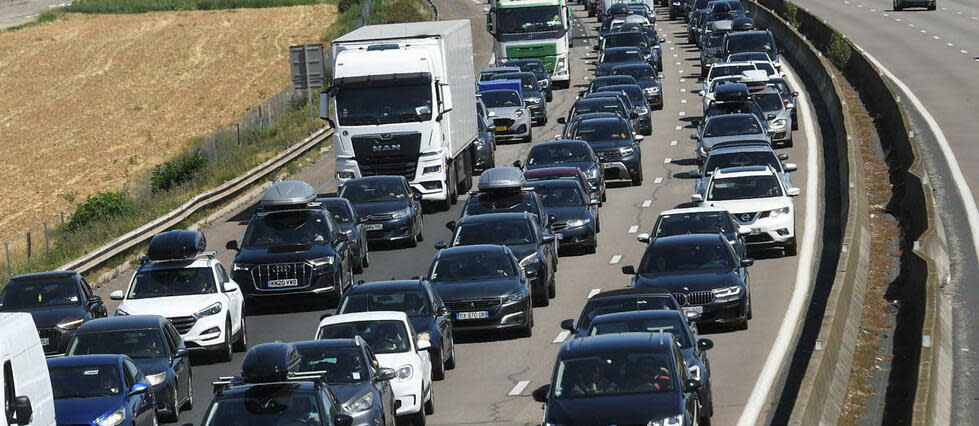 Le trafic promet d'être très dense samedi dans le Sud-Est.  - Credit:MAXPPP