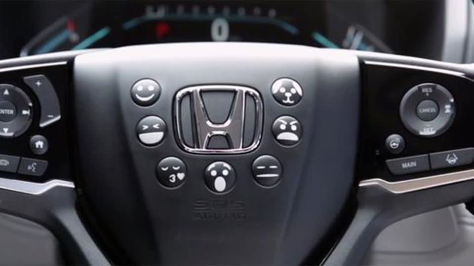 Honda won't be launching happy sounding horn noises. Source: Honda