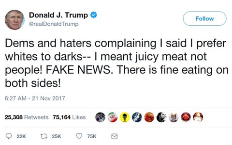 trump tweet - Credit: trump tweet