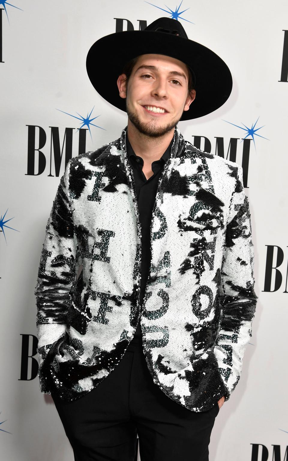 Sam Williams on the red carpet at BMI’s 67th Annual Country Awards Tuesday, Nov. 12, 2019, in Nashville, Tenn. 