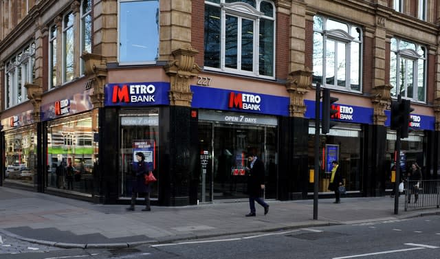 Metro Bank stock