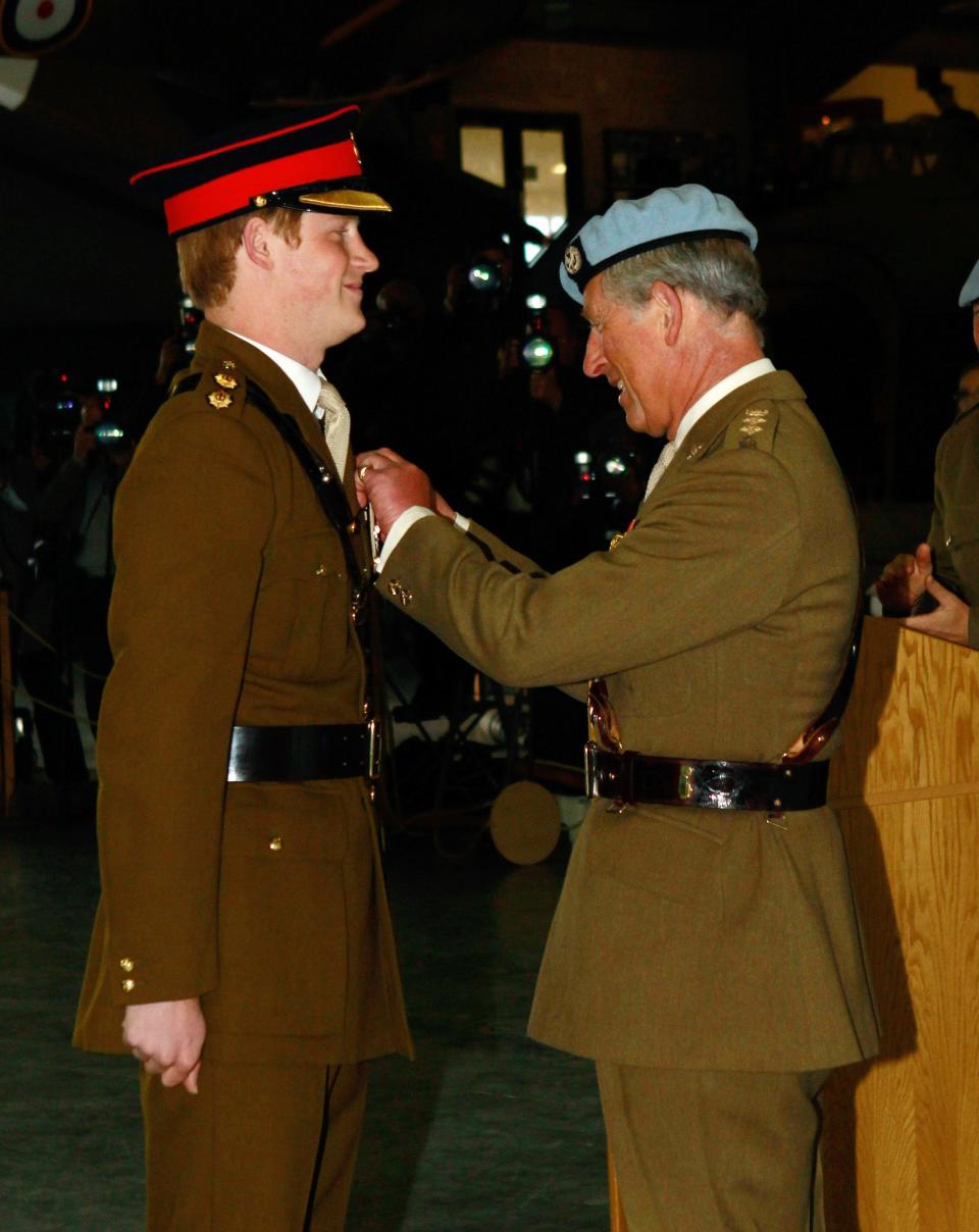 Prince Charles Prince Harry 2010