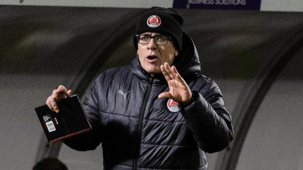 Clyde manager Ian McCall