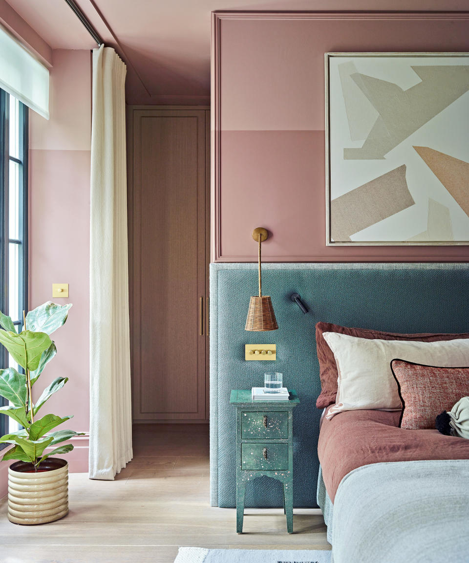 <p> Pink rooms really are having a rebirth. No longer limited to bedrooms only, as in this beautiful space by Irene Gunter, they are finding their way into kitchens and living spaces, too. </p> <p> 'Pink is a wonderful pairing with taupe. Often dismissed as too feminine or childish, it can make a sophisticated statement,' says Natalia Miyar, director Natalia Miyar Atelier. 'There is something very comforting about it and the warm tones feel cozy on a chilly day.' </p>