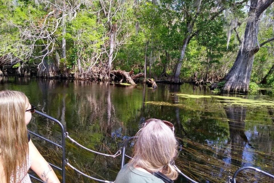Airboat rides are a great way to see local wildlife along the Withlacoochee River