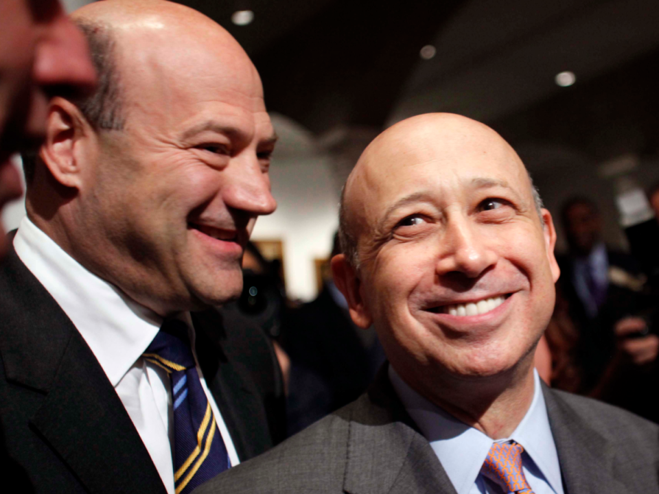 Gary Cohn, Lloyd Blankfein