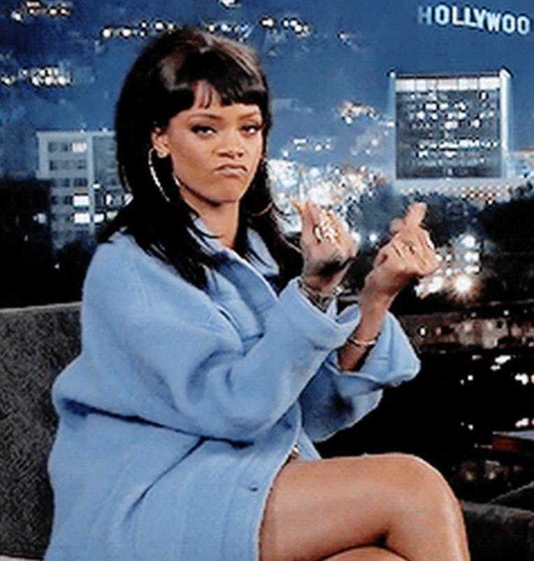 Rihanna on "Jimmy Kimmel Live!"