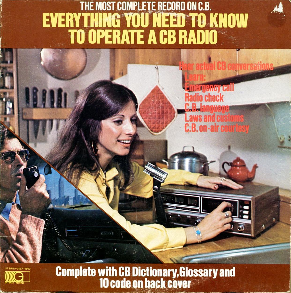 Record cover titled Everything You Need To Know To Operate a CB Radio