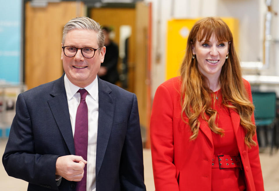 Sir Keir Starmer has backed Angela Rayner through the saga. (PA)