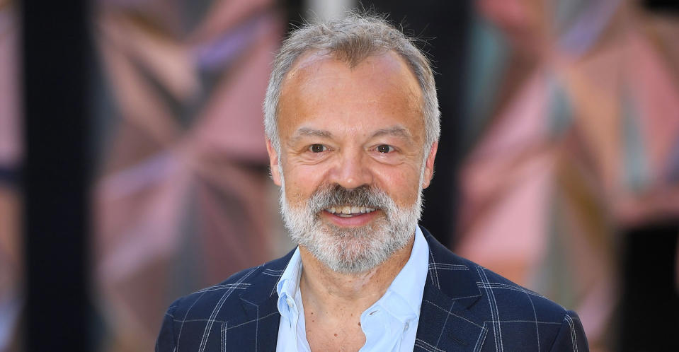 Graham Norton says he’s done with the dating app Tinder. (REX/Shutterstock).